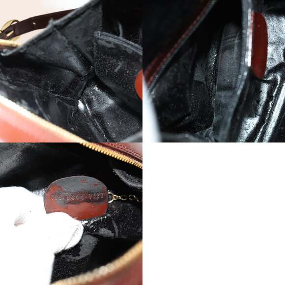 GUCCI Bamboo Body Bag Patent Leather Brown Gold 003 3444 003 3444 - Picture 12 of 12